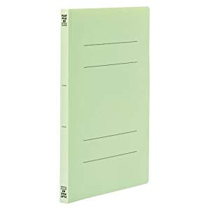 ビュートン フラットファイルPP A4縦 グリーン [70089] FF-A4S-GN [558-388036]