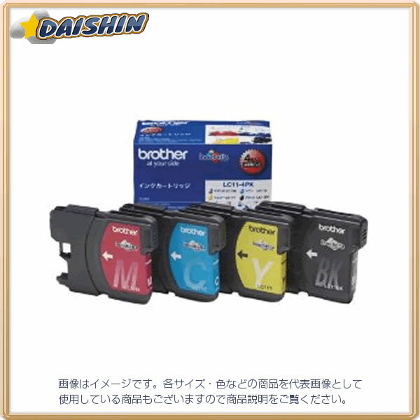 ☆送込☆ ブラザー インクジェットカートリッジ  LC11-4PK 