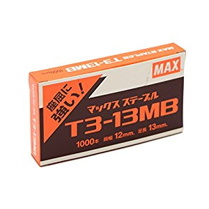マックス MAX ガンタッカ専用針 T3-13MB [00707416] T3-13MB [F020310]
