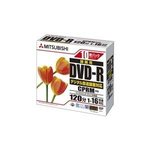 三菱化学メディア 録画用DVD-R X16 10枚CS [8443] VHR12JPP10 [F040218]