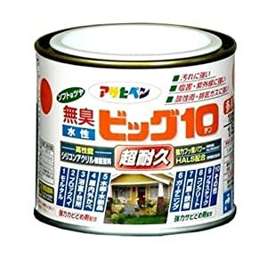 アサヒペン 水性ビッグ10多用途 1/5L 241チョコレート色 - [665-592811]