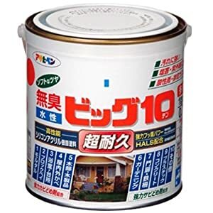 アサヒペン 水性ビッグ10多用途 0.7L 241チョコレート色 - [665-431363]