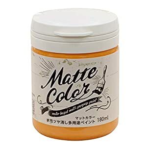 アサヒペン 水性多用途ペイントマットカラー 180ML タンジェリンオレンジ [A190601]のサムネイル