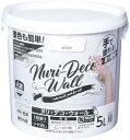 ☆送込☆ アサヒペン 手で塗れる塗り壁材 Nuri-Deco-Wall 5L ホワイト [A190201]