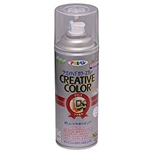 アサヒペン クリエイティブカラースプレー 420ML 92クリヤ [665-505798]