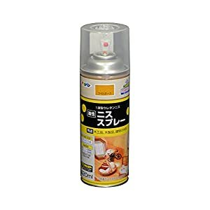 アサヒペン ニススプレー 420ML ライトオーク - [665-528025]