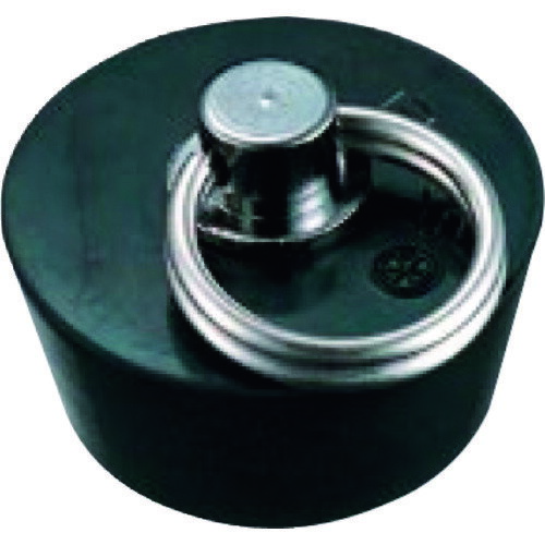 三栄水栓 SANEI SANEI バス用ゴム栓 クサリなし 上辺45mm H29F-45 [669-519437]