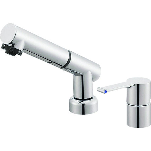 三栄水栓 SANEI シングルスプレー混合栓 K37510JKZ-13 [669-606588]