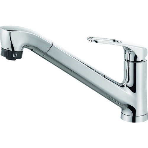 三栄水栓 SANEI シングルワンホールスプレー混合栓 K87120JK-U-13 [669-609909]