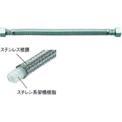 三栄水栓 SANEI ベンリーフレキ T190-20X250 [669-756511]