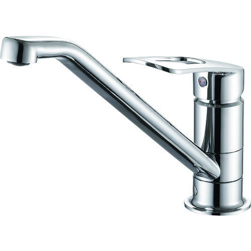 三栄水栓 SANEI シングルワンホール混合栓 K87111ETJKZ-13 [669-600944]