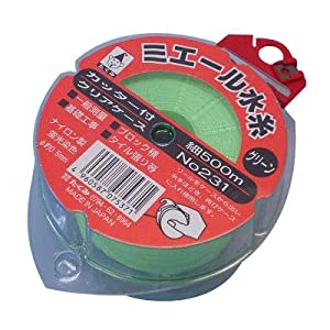 たくみ ミエール水糸（カッター付ケース入） グリーン 細 231 [674-075371]
