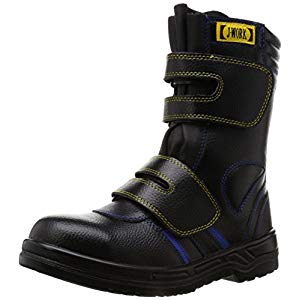 おたふく手袋 安全シューズ静電半長靴マジックタイプ JW-773-250 [711-122912]