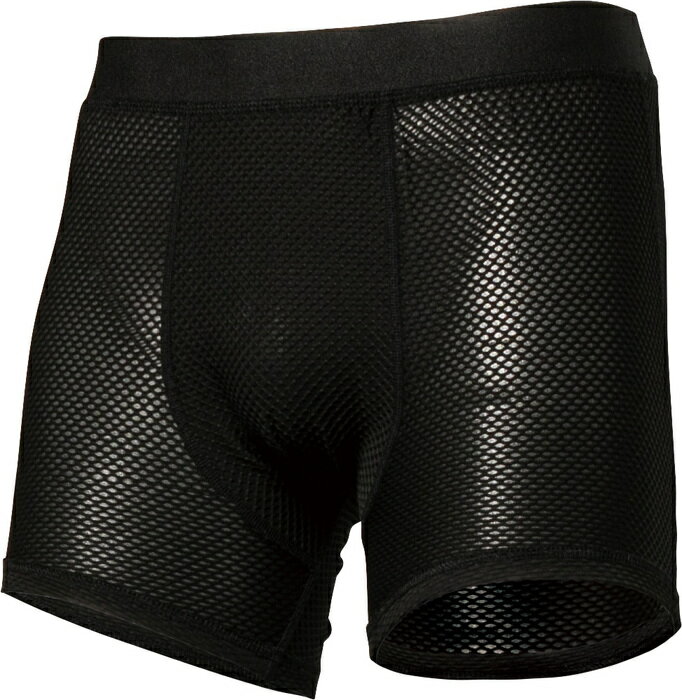 おたふく手袋 JW-519 ブラック L 3D ボクサーパンツ - [711-617456]