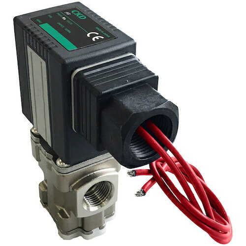 CKD 【キャンセル不可】直動式2ポート電磁弁（マルチフィット［［R上］］） FFB-5208A5J3E2 [742-00407684]