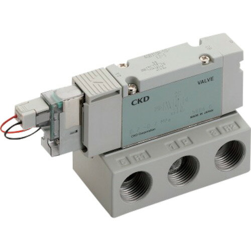 CKD 【キャンセル不可】パイロット式5ポート弁 ベース配管 4GB310R-10-E2-1 [742-00005791]