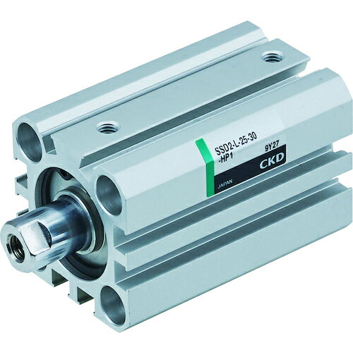 CKD 【キャンセル不可】高耐久機器 スーパーコンパクトシリンダ スイッチ用マグネット内蔵 SSD2-Lシリーズ HPシリーズ スイッチ付 SSD2-L-32-30-T2H-R-HP1 [742-00059358]