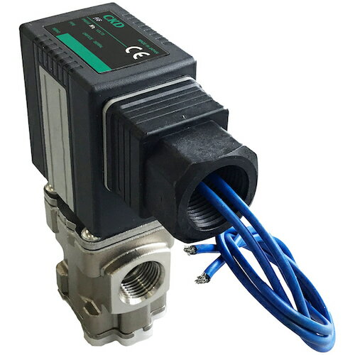 CKD 【キャンセル不可】直動式2ポート電磁弁（マルチフィット［［R上］］） FFB-3208A5S3F5-B [742-00390791]