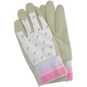 ペンギンエース ノンスリップ甲メリ S ホワイト 合皮手袋 PA-1451 [802-248877]