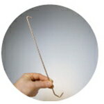 岩田製作所 【個人宅不可】 IWATA スタンダードフック 鉄（角曲げ）（1800本入） 600X2.0PDV [806-372467]