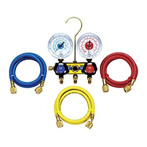 イチネンTASCO タスコ サイトグラス・高精度ゲージ付マニホールド TA120AH-1 [818-112102]