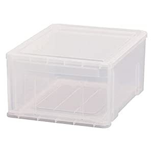 天馬 引き出し式収納ケース プレクシーケースLL オールクリア 360×450×210 110010249 [833-102492]