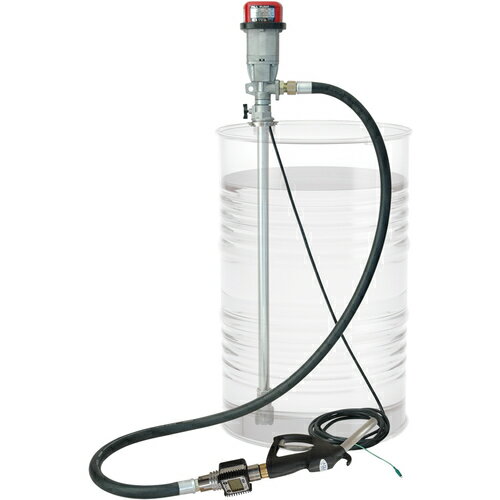 アクア 【個人宅不可】 アクアシステム FA-100K24-4M 電動ドラムポンプ（流量計付） FAAA001300 [883-005942]