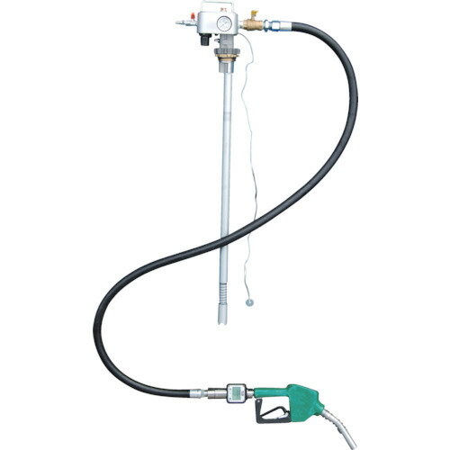 アクア 【個人宅不可】 アクアシステム 吐出専用（ATN・流量計付）エア式ドラムポンプ （加圧式） APD-20GATNK24 [883-111537]