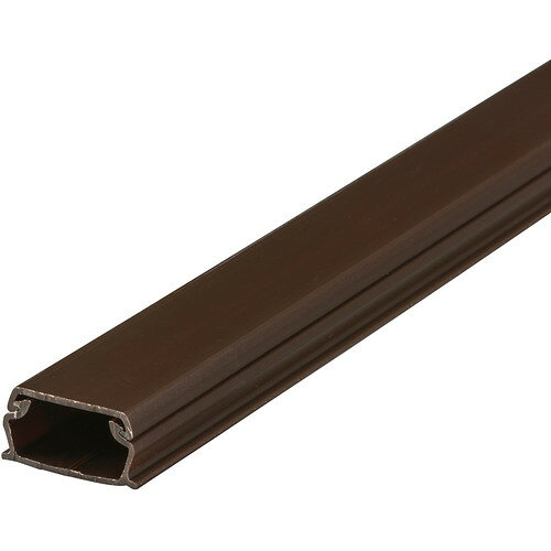 オーム電機 【別途送料】 【個人宅不可】 OHM ABSモール 2号 1M チョコ DZ-AM21-CH [919-047167]