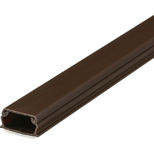 オーム電機 【別途送料】 【個人宅不可】 OHM テープ付ABSモール 2号 1M チョコ DZ-AMT21-CH [919-098428]