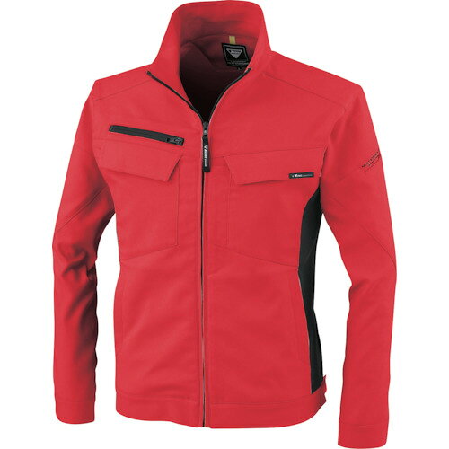 ジーベック XEBEC 長袖ブルゾン1500-71-5L レッド 1500-71-5L [976-642616](4)