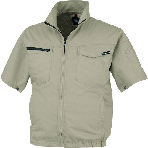 ジーベック XEBEC 空調服制電半袖ブルゾンXE98013-81-3L キャメル XE98013-81-3L [976-546921]