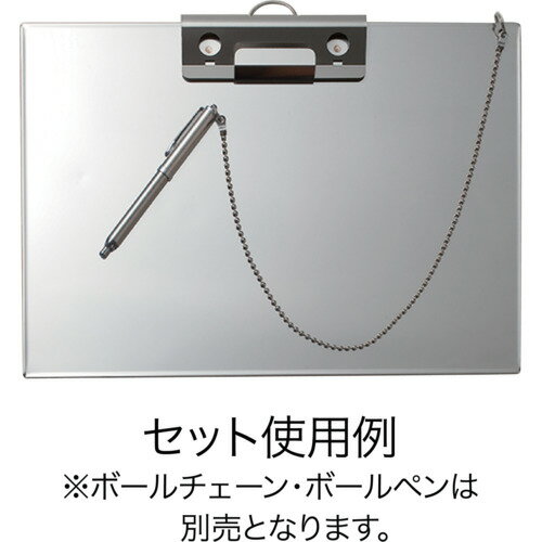 スギコ産業 【別途送料】 【個人宅不可】 SUGICO 18-8ステンレスクリップボード・横 SCB-A4YM [994-000127]