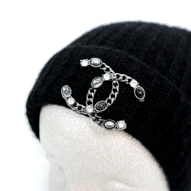 �����ʡ�CHANEL ˹�� �˥åȥ���å� �˥å�˹ �������ȡ��� �֥������� �����ߥ� 100% �֥��ɾ�ʪ 5561082m����š�