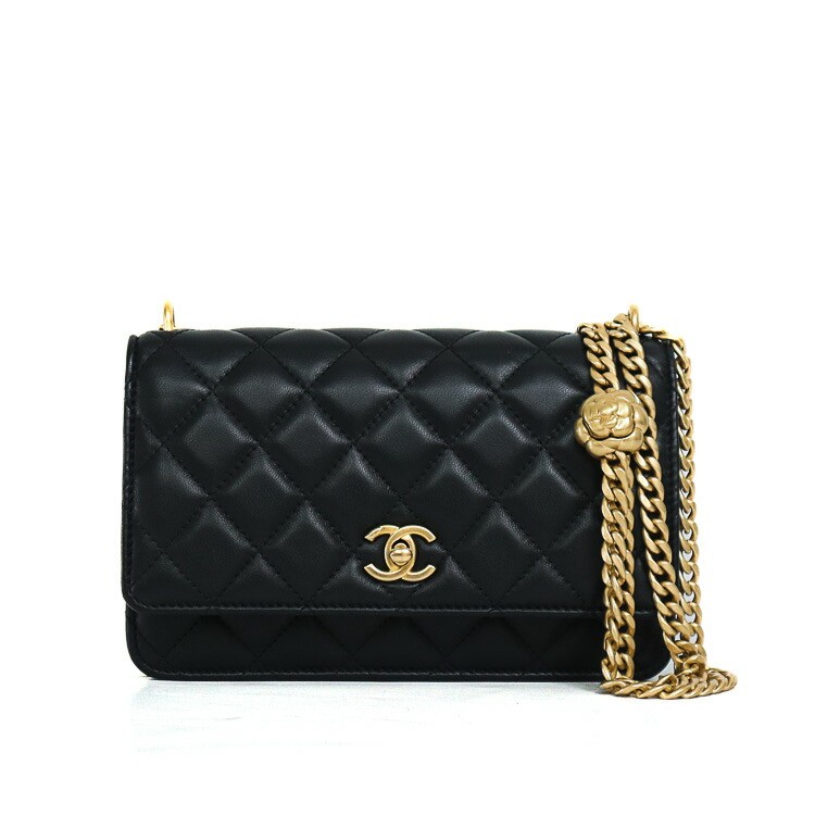 楽天市場】chanel シャネル カメリア（ショルダーバッグ
