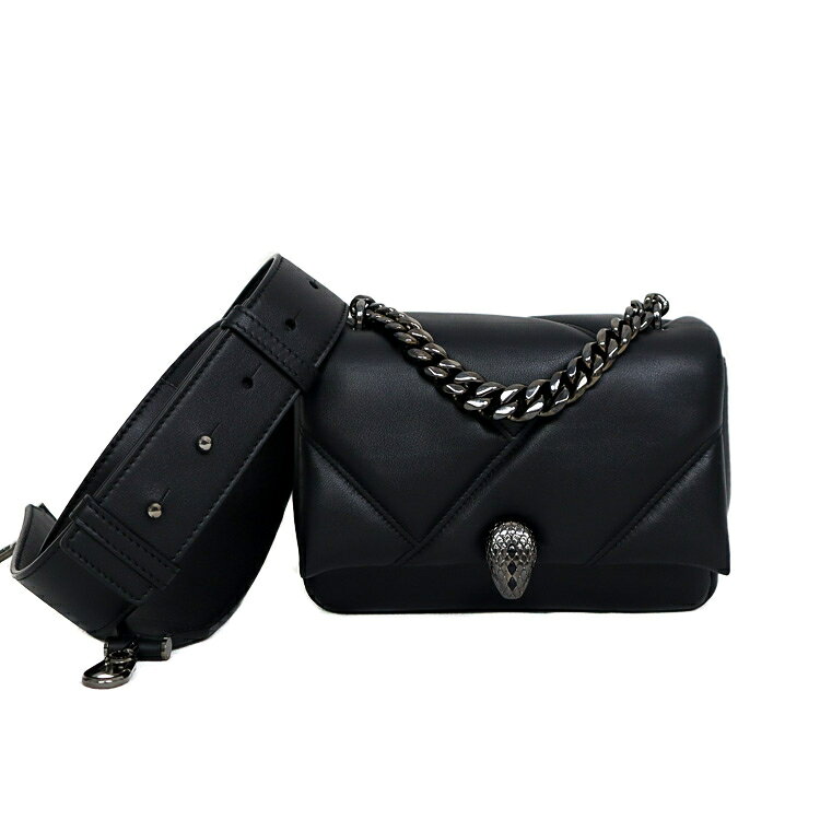 Rakuten - 【極美品】BVLGARI セルペンティ カボション 2way ショルダーバッグ ハンドバッグ レザー ブラック ブランドバッグ 6053814j【中古】