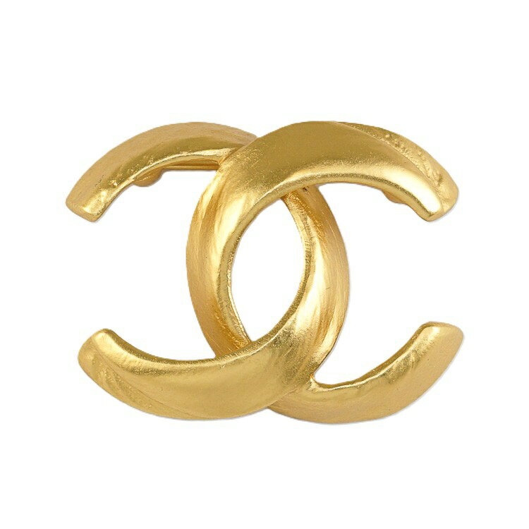 樂天商城 - 【中古】シャネル ココマーク ブローチ CCA14113X01060 2000年 ゴールド シンプル レディース アクセサリー CHANEL 6094235mm-M