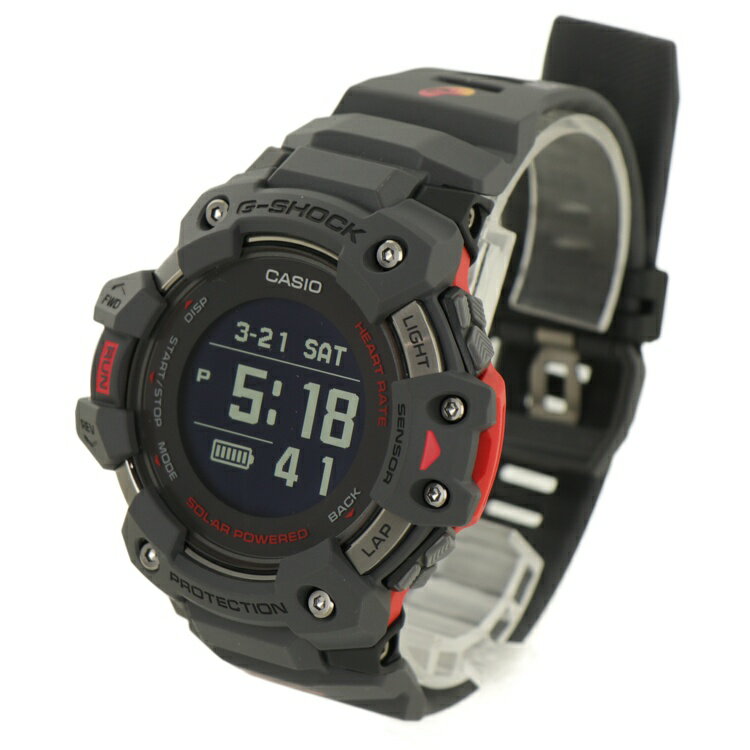 ORIENT - 【ほぼ未使用】 CASIO G-SQUAD GBD-H1000-8JR スマートウォッチ G-SHOCK モバイルリンク メンズ腕時計 ラバー グレー 6108426m 【中古】