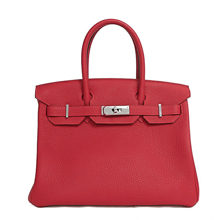 Rakuten - エルメス バーキン30 ヴェルソ ハンドバッグ トゴ ルージュカザック ルージュアッシュ シルバー金具 Y刻 HERMES 6291014h【中古】