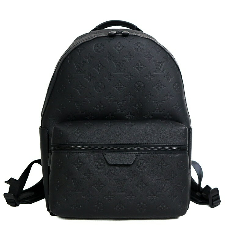 乐天商城 - 【美品】LOUIS VUITTON ディスカバリー バックパック PM M46553 モノグラム シャドウ リュック ブラック レザー メンズ ルイヴィトン 6336930j【中古】