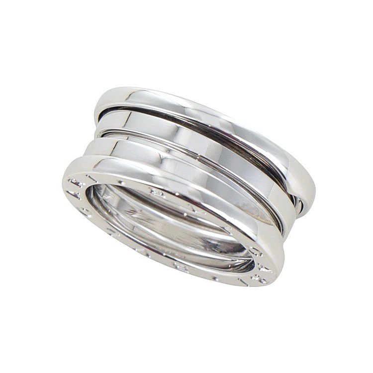 ブルガリ BVLGARI B-zero1 リング 3バンド メンズ レディースアクセサリー 指輪 K18WG ホワイトゴールド 6062390m 