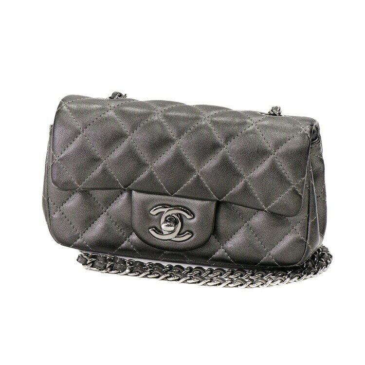 CHANEL グレー レザー ボディバッグ imgrc0140280792.jpg