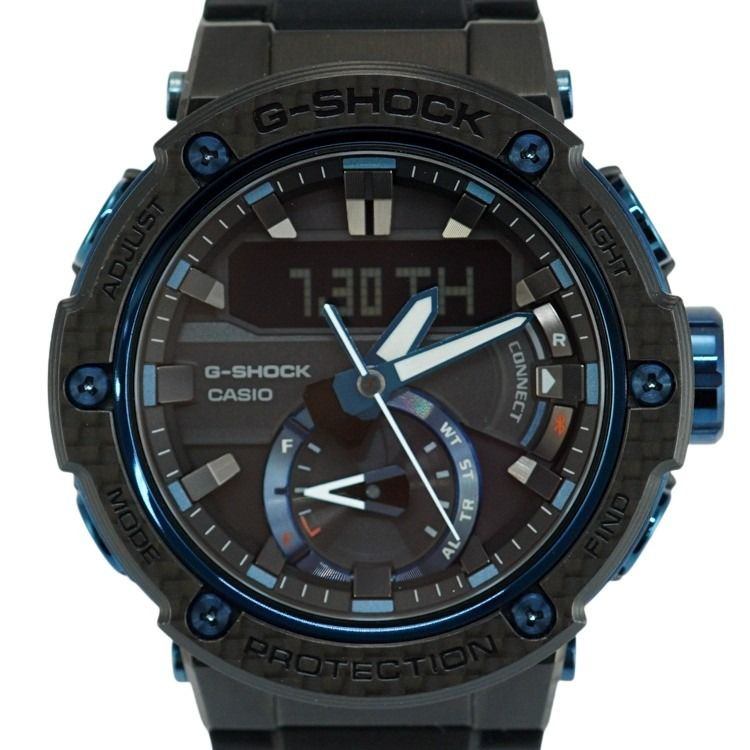 美品】 CASIO G-SHOCK G-STEEL GST-B200X-1A2JF メンズ腕時計