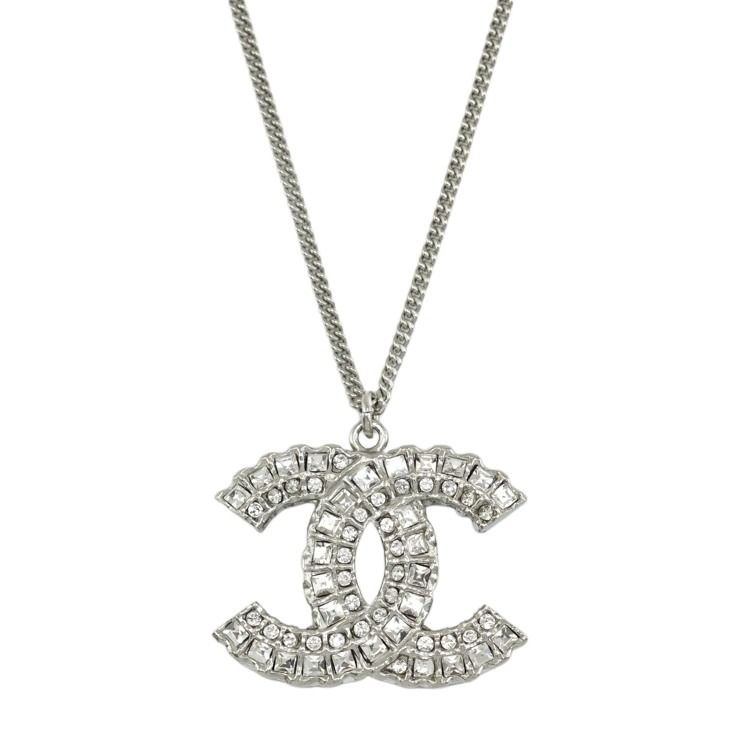 楽天市場】シャネル chanel ネックレス ココマーク ラインストーン
