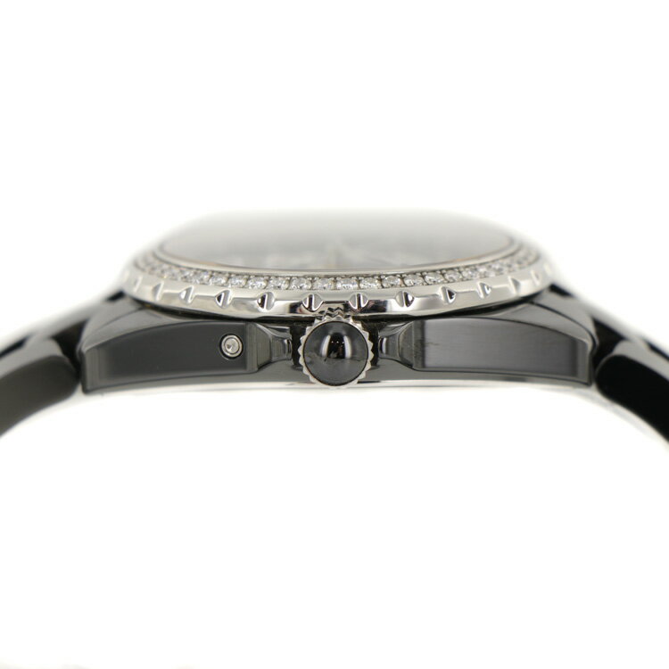 【美品】 CHANEL J12 FARS DE LUNE MOONPHASE H3407 シャネル J12 ファーズ ドゥ リュヌ ダイヤベゼル ダイヤ文字盤 メンズ ウォッチ 腕時計 ブラック セラミック ステンレス 4137670JH 【中古】 3