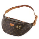 【中古】LOUIS VUITTON バムバッグ モノグラム ルイ ヴィトン ユニセックス ウエストバッグ ボディバッグ クロスボディ ショルダーバッグ ゴールド...