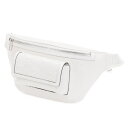 【極美品】 GUCCI GG EMBOSS BELT BAG 645093 グッチ GGエンボス ベルトバッグ メンズバッグ ウエストバッグ ボディバッグ ヒップバッグ パンチングレザー ホワイト 白 【中古】 4388570M(4)