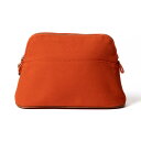 【中古】エルメス HERMES ボリード ミニポーチ20 化粧ポーチ コスメポーチ レディースポーチ 小物入れ H103773M キャンバス シルバー金具 オラ...