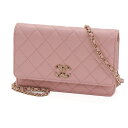 【極美品】シャネル CHANEL マトラッセ チェーンウォレット ココマーク レディースバッグ クロスボディ クラッチバッグ ショルダーバッグ AP3600 グ...