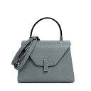 【美品】Valextra ヴァレクストラ ミニ イジィデ ハンドバッグ 2way ショルダーバッグ WBES0036028LOC99BP ソフトカーフスキン パ...